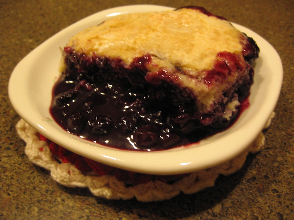 Blueberry Pudding Cake