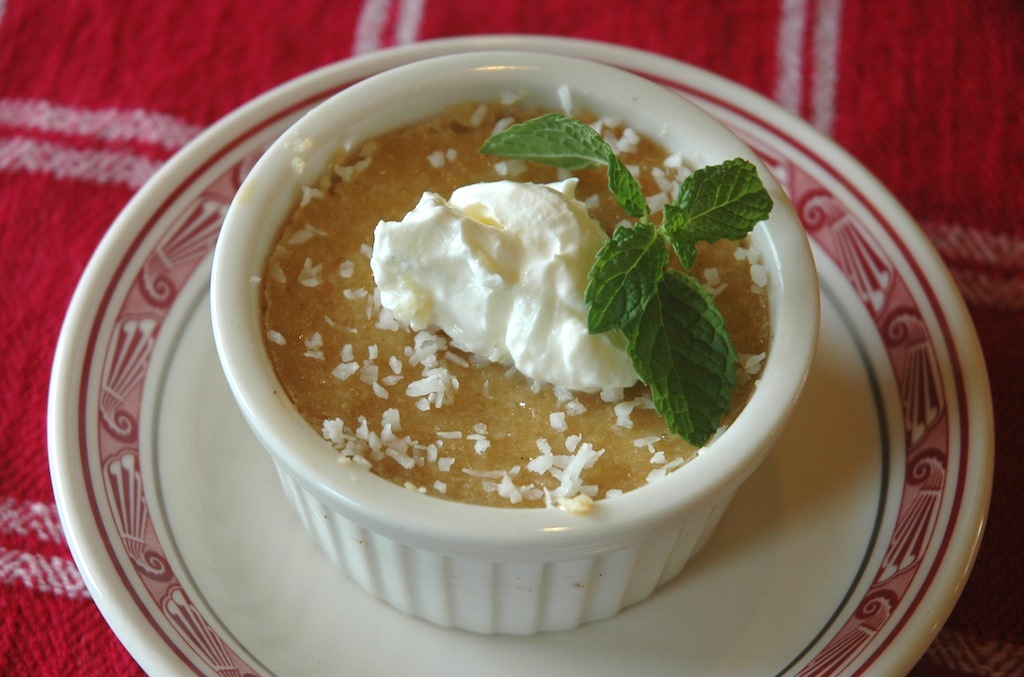 Coconut Brown Rice Pudding