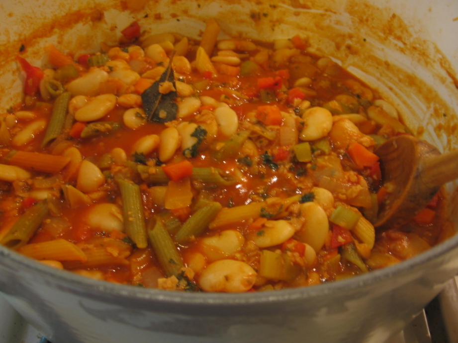 Pasta Fagioli : TSP or TVP