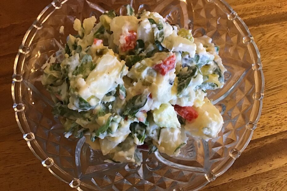 Purslane Potato Salad