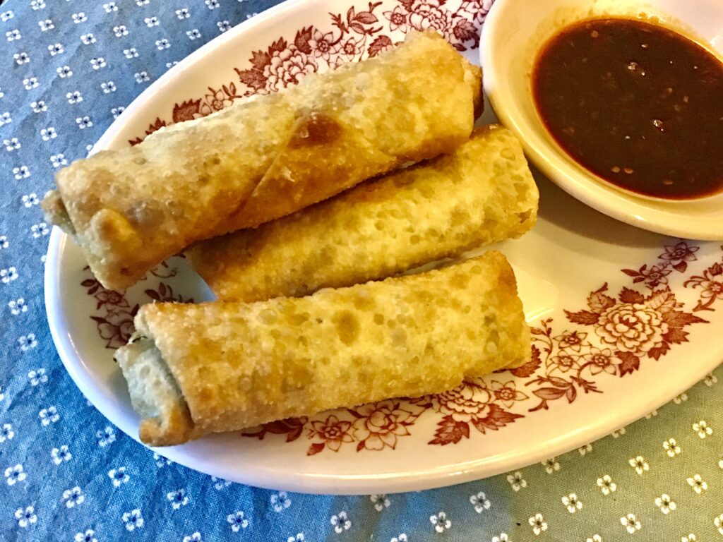 Mushroom Egg Rolls